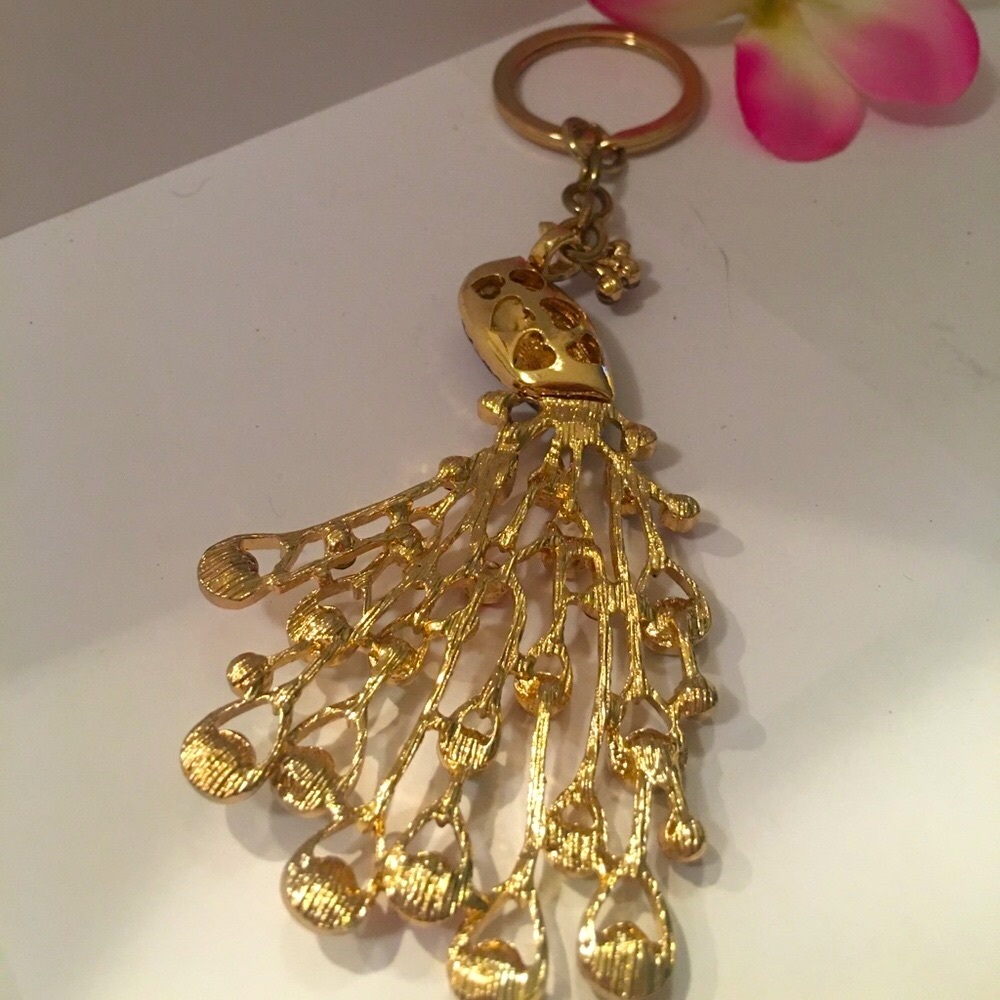 Peacock Key Chain (New) - Picture 4 of 5